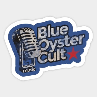 Blue Öyster Cult Vintage Sticker